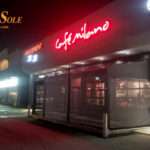 modular motorized terrace awning for restaurants and cafés