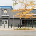 modular motorized terrace awning for restaurants and cafés