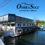 modular motorized terrace awning for restaurants and cafés