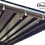 modular motorized terrace awning for restaurants and cafés