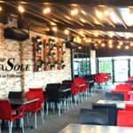 modular motorized terrace awning for restaurants and cafés