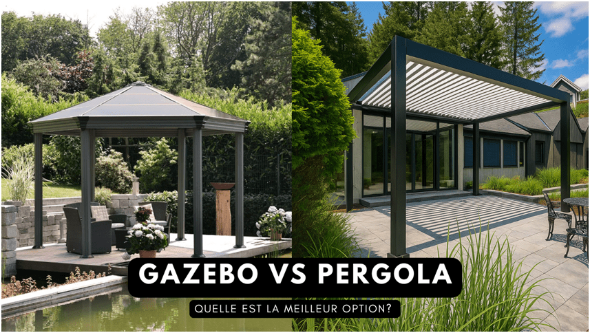 Pergola vs gazebo